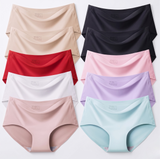 Silk Satin Seamless Brief (10 Pack)