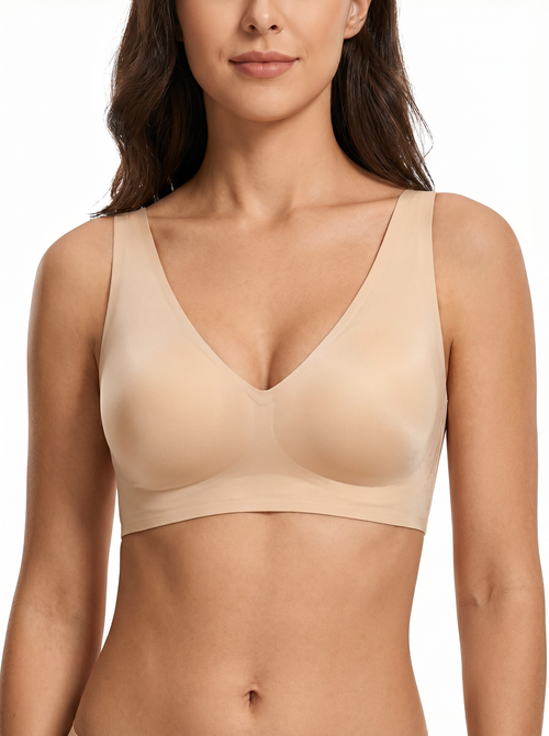 Size S model wearing Comfy Jelly Bra